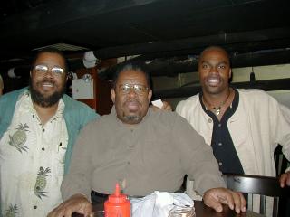 AJ with Fred Wesley And Stafford