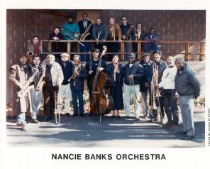 Nancie Banks Orchestra the day of recording Bert's Blues